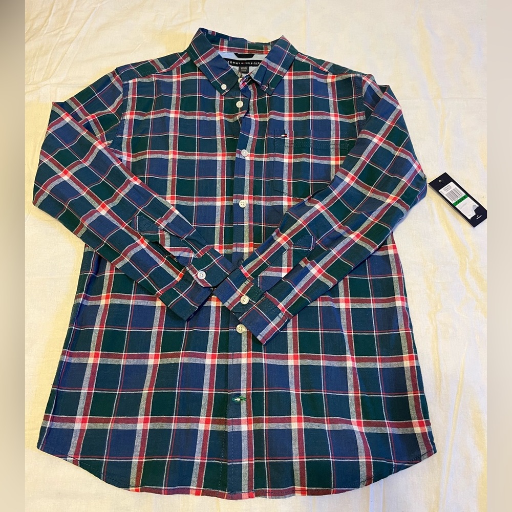 NWT boys button down shirt